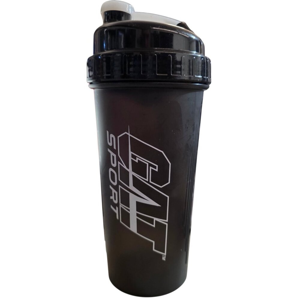 GAT SPORT SHAKER CUP Protein/Supplement/Blender/Mixer Cup Black BPA Free  25oz